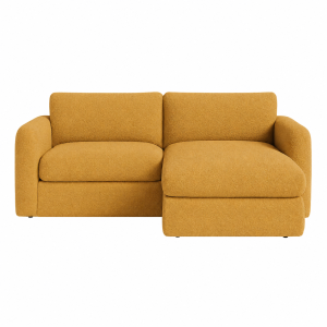 Luxe Boucle 2 Seater + Daybed Compressed Sofa