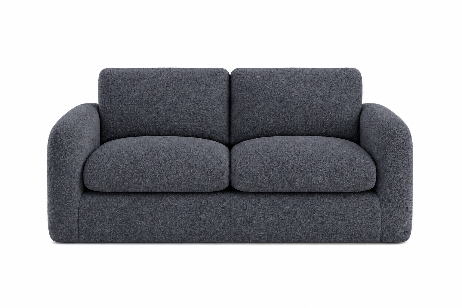 Luxe Bouclé Compressed 2 Seater Couch Sofa - Image 4